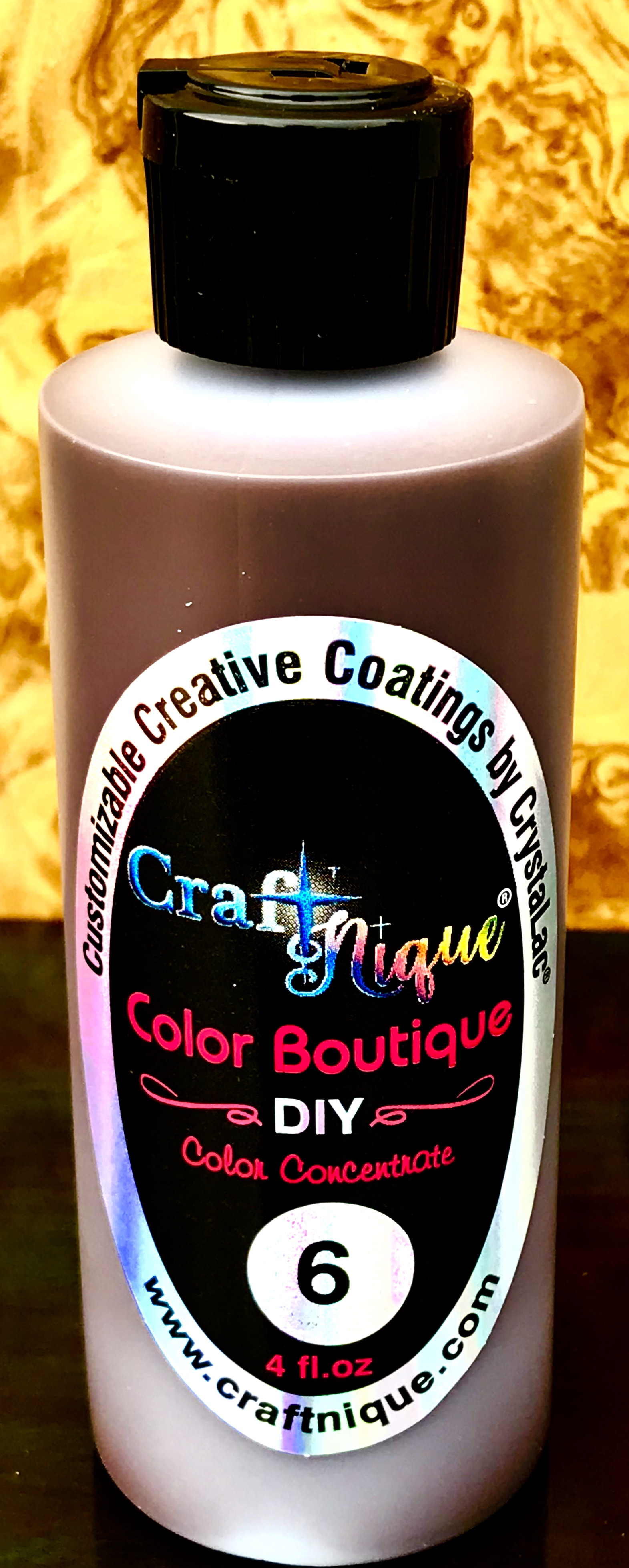 CraftNique Color Boutique DIY Concentrated Pigments 1.2 oz / Black